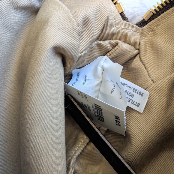 NWT J. Crew Leather Harper Mini Dopp Kit - Picture 7 of 8